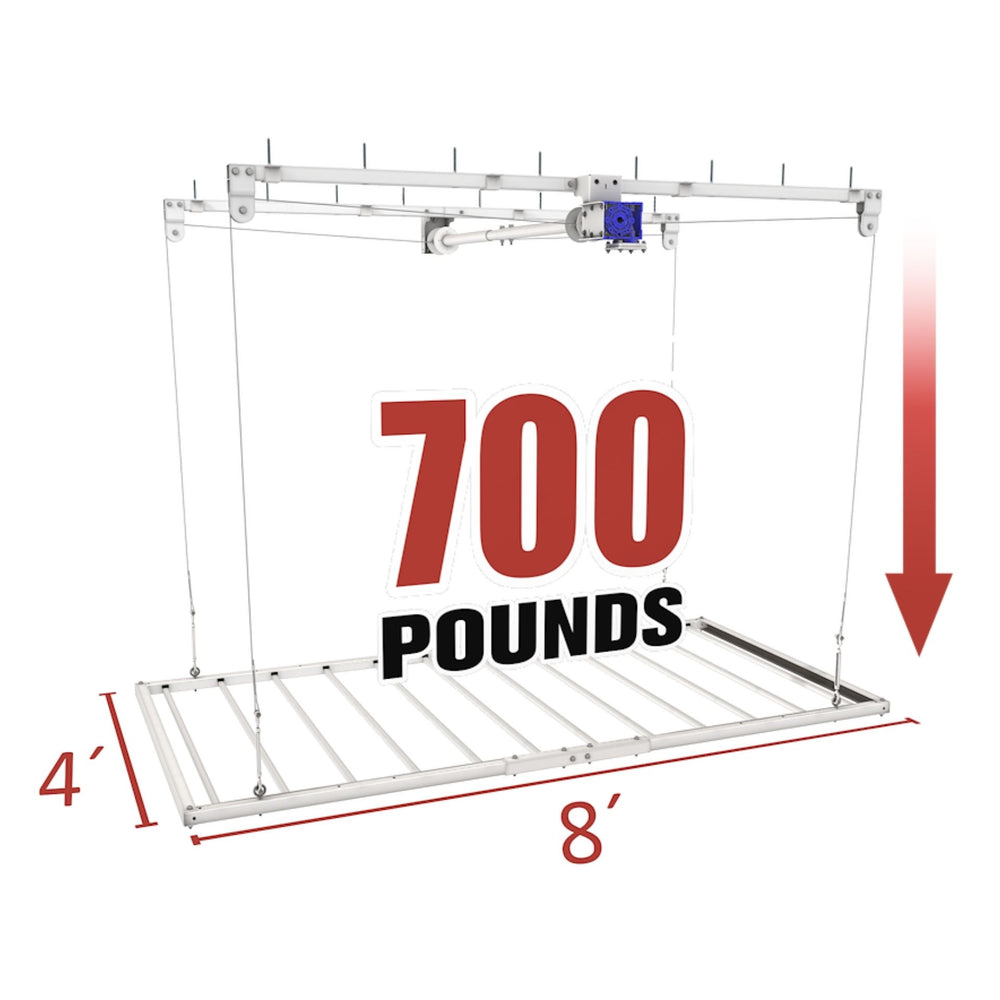 CeilingSAM overhead garage Storage Elevator Pro system